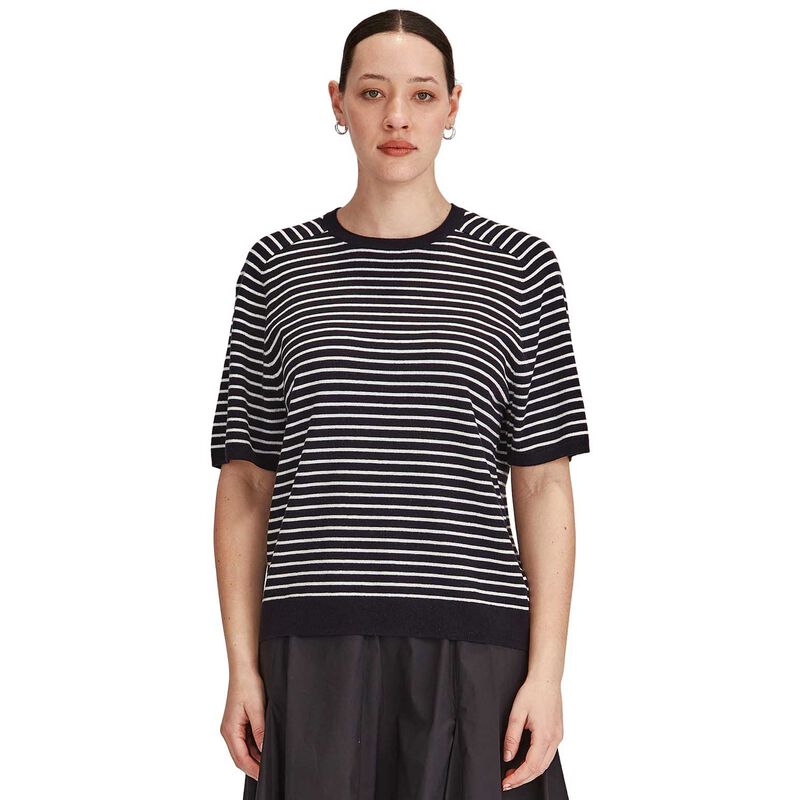 Sills Cecilia Stripe Knit Tee image number 0